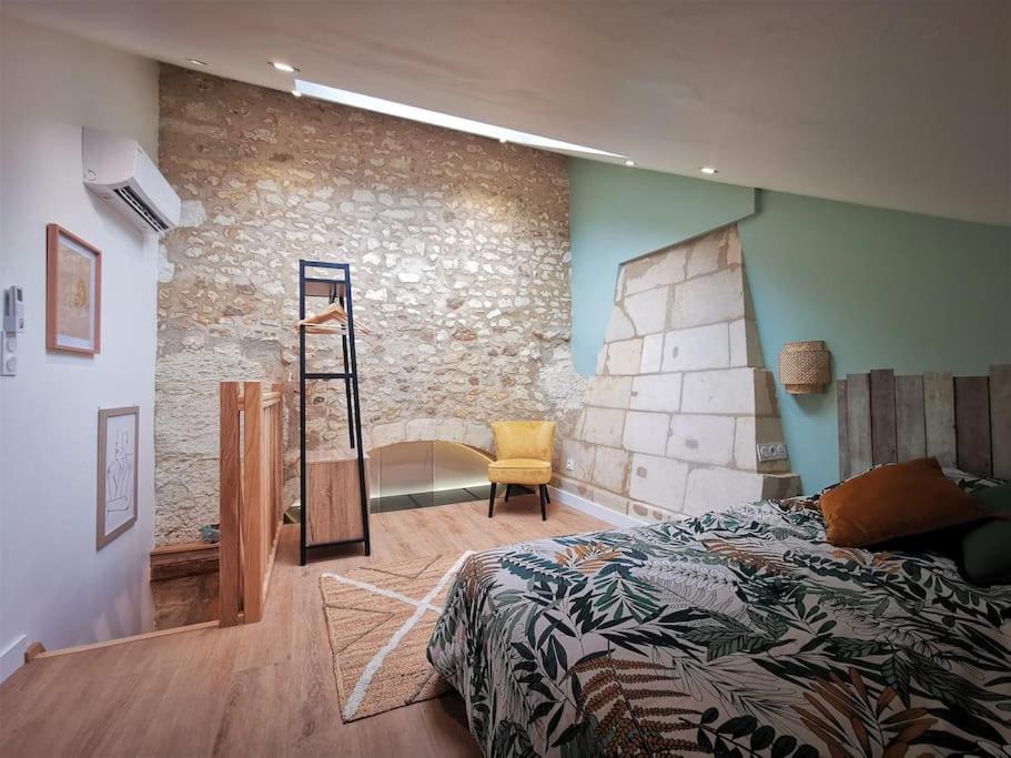 Maison 2-3 Pers Semi-Troglodyte Angers-Saumur ルレス＝ロシュムニエ エクステリア 写真