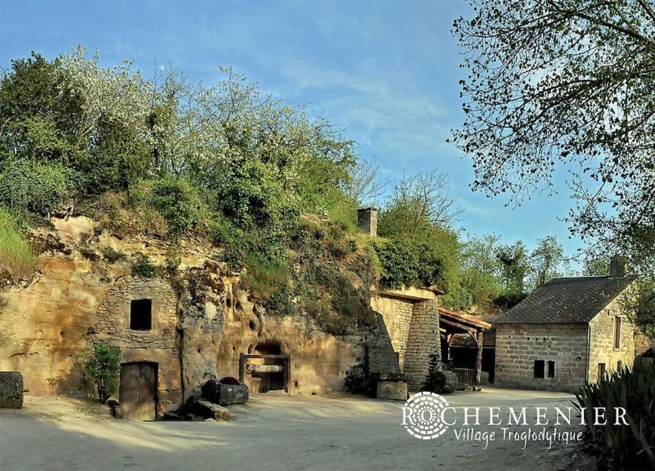 Maison 2-3 Pers Semi-Troglodyte Angers-Saumur ルレス＝ロシュムニエ エクステリア 写真